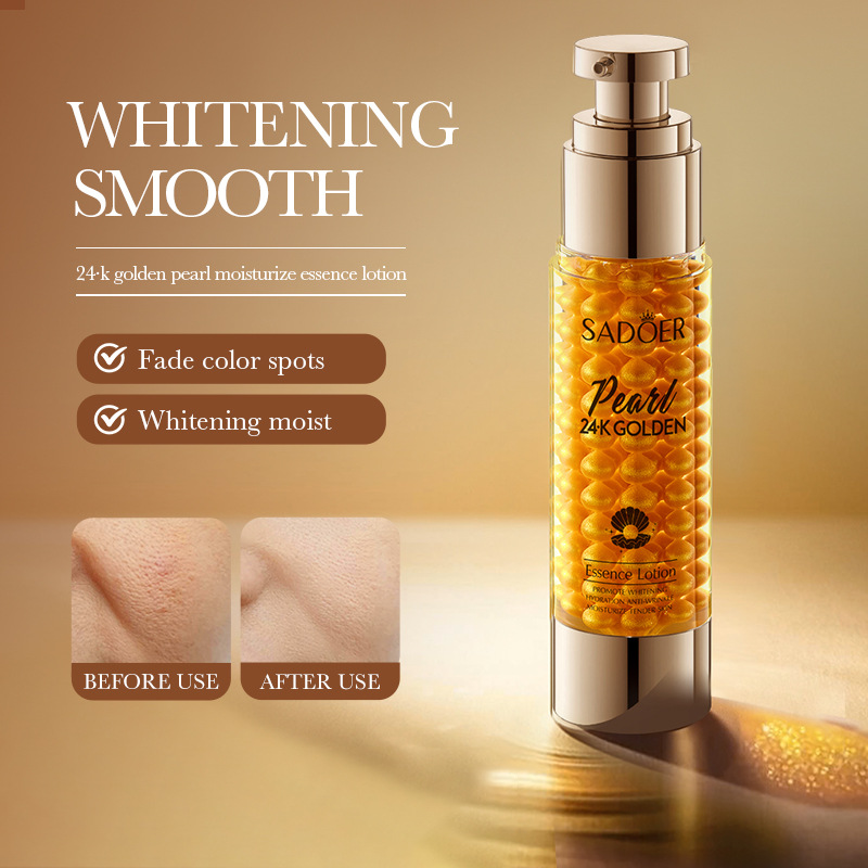 Snail Mucin Essence - 24K Golden Pearl Essence Lotion Collagen