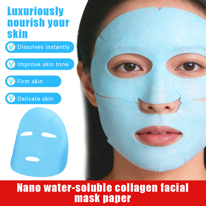 Skincare Indonesia - Collagen Film Paper Soluble Facial Mask