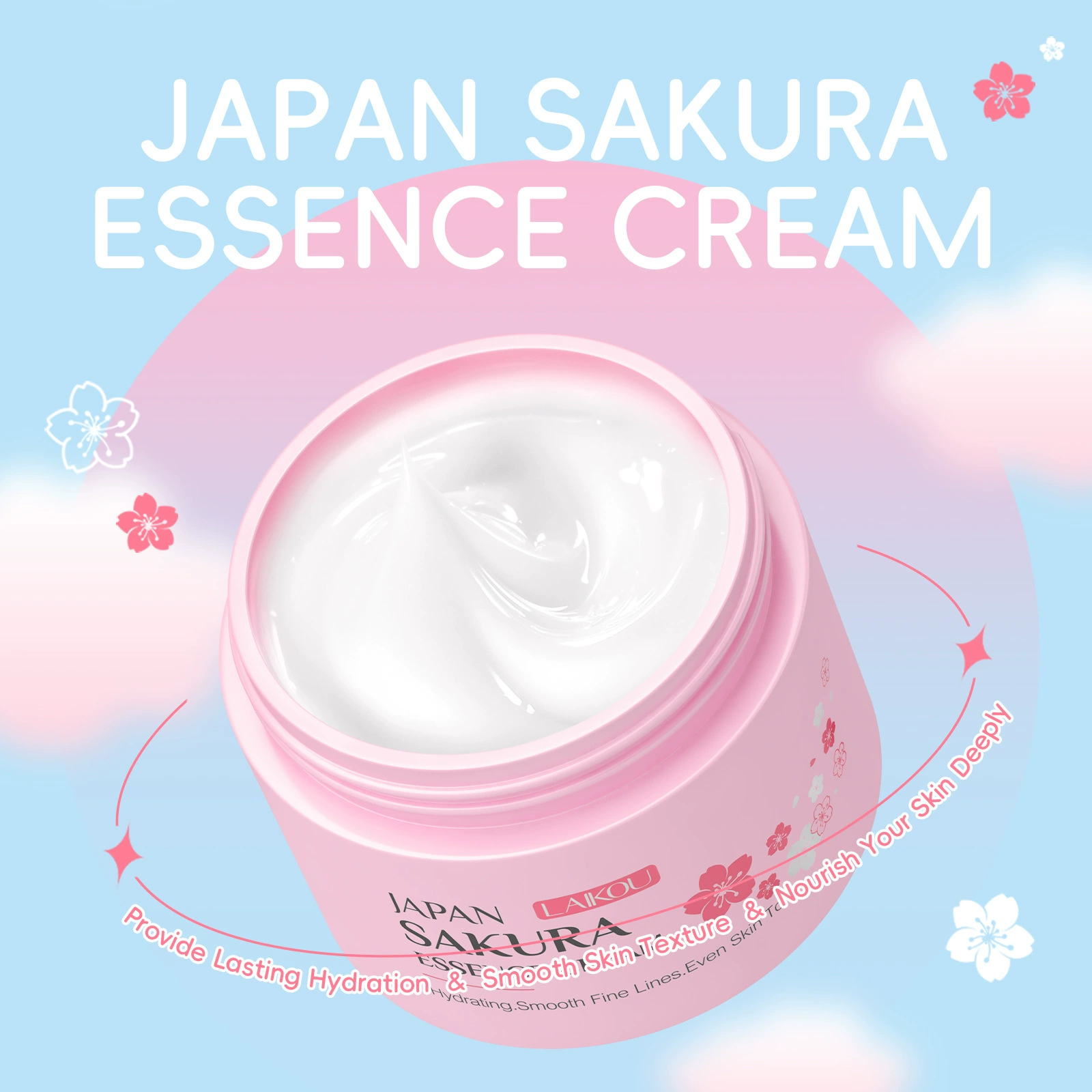 LAIKOU Japan Sakura Face Cream - Skincare Niacinamide のレビューと価格