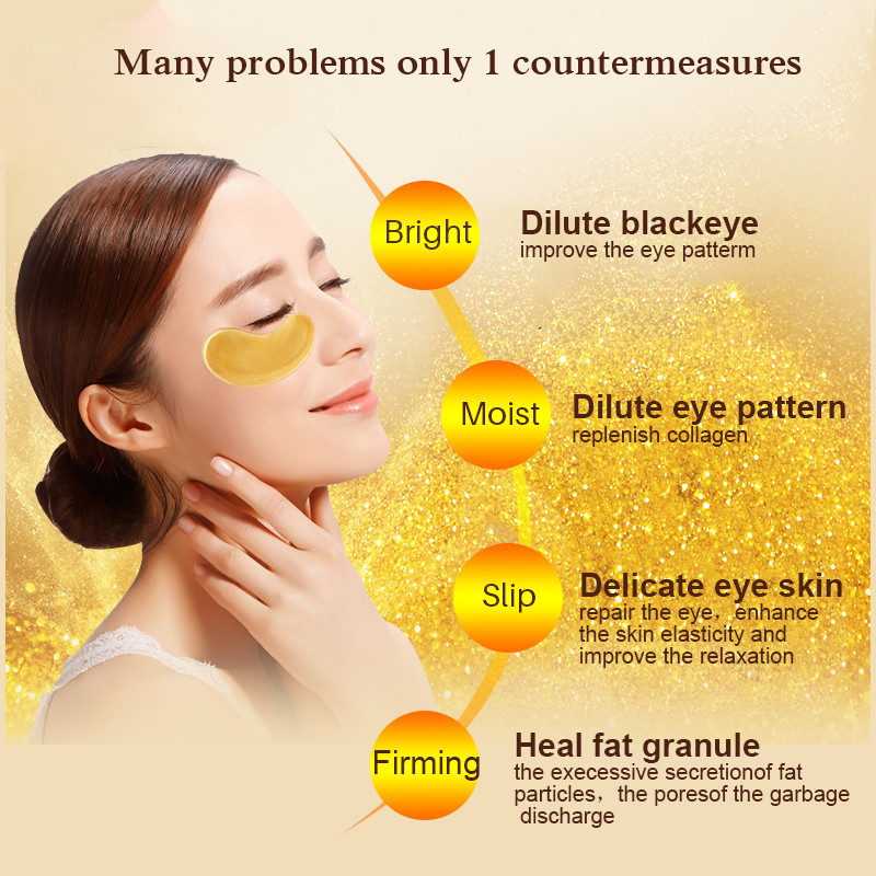 10/20pcs Golden Crystal Collag - Skincare Indonesia のレビューと価格