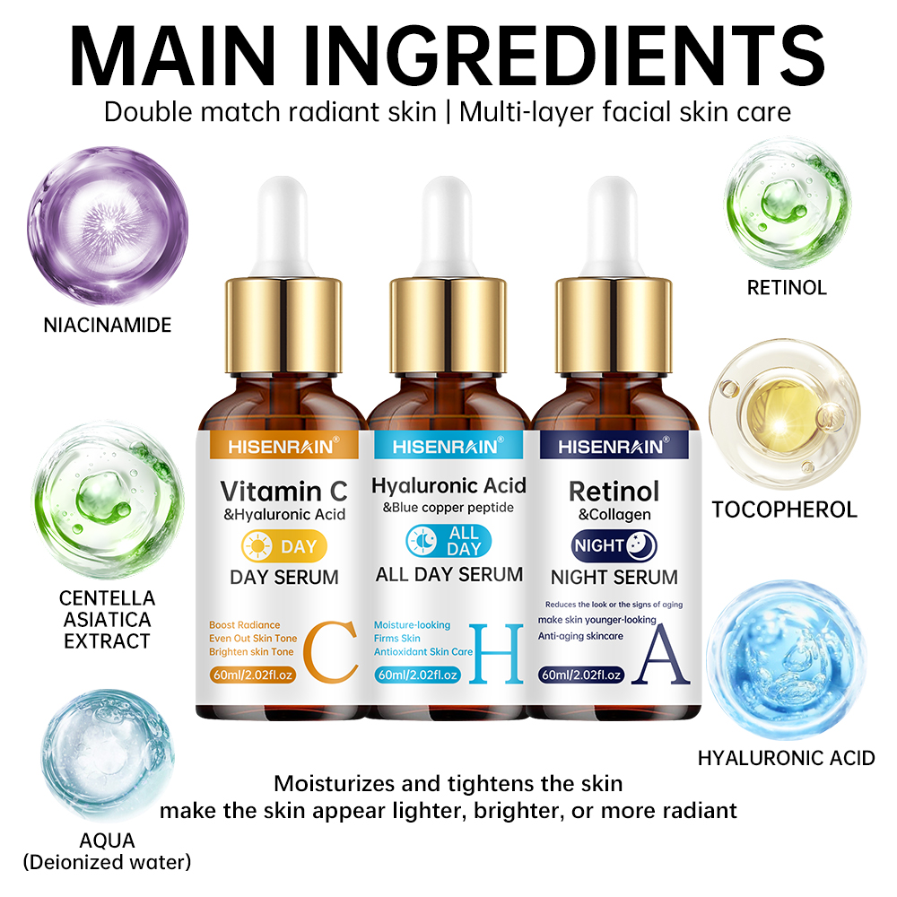 HISENRAIN Vitamin C + Retinol  - Snail Mucin Essence のレビューと価格