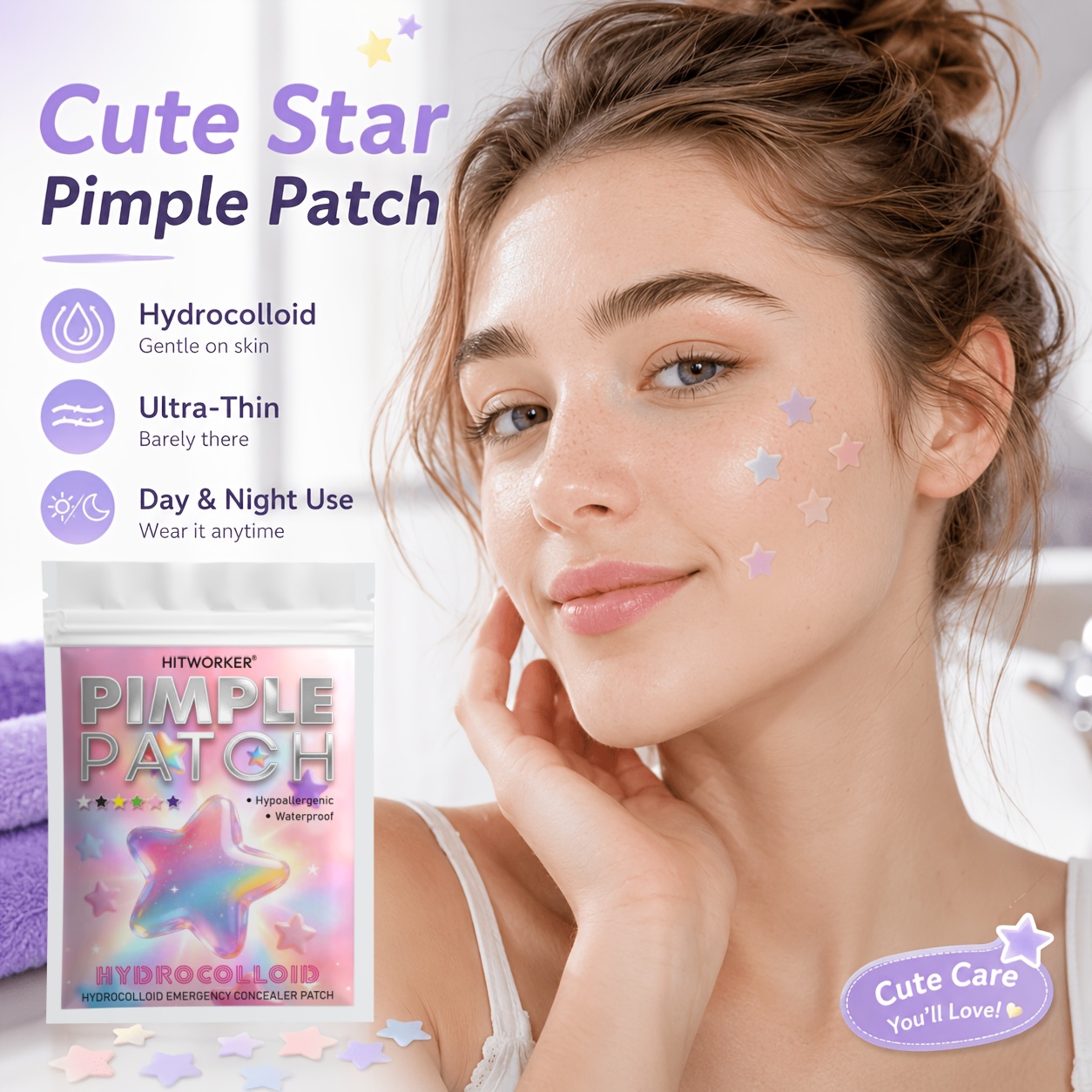 Bulk Pack Acne Patches for All - Skincare Oil Control のレビューと価格