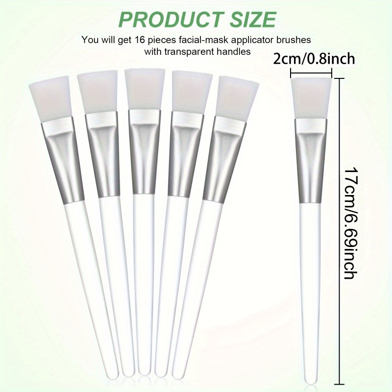 5pcs Soft Facial Mask Brush wi - Skincare Indonesia のレビューと価格