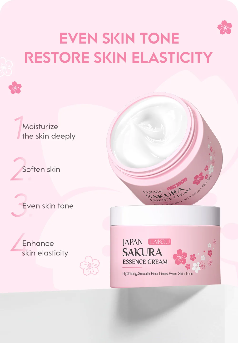 LAIKOU Japan Sakura Essence Cr - Skincare Niacinamide のレビューと価格