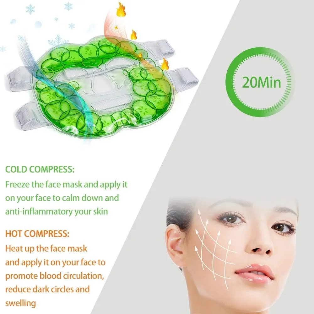 Face Ice Gel Pack with Wrap Re - Skincare Indonesia のレビューと価格