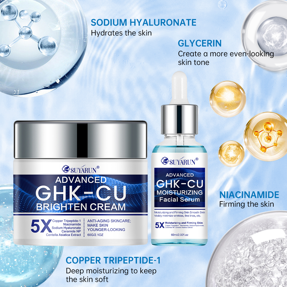 SUYARUN GHK-CU Cream & Serum - - Skincare Oil Control のレビューと価格