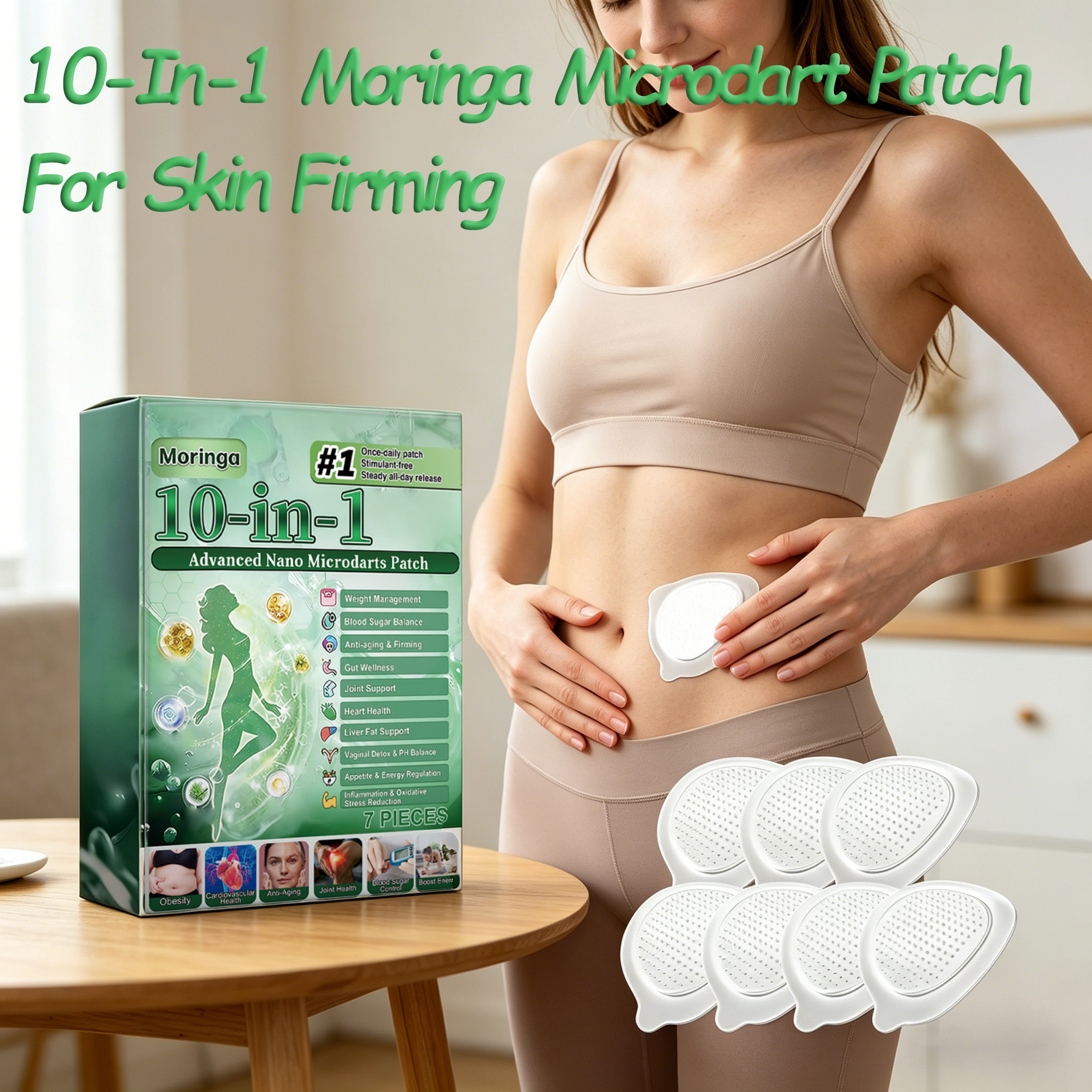 10in1 Moringa Microdart Patch  - Skincare Oil Control のレビューと価格