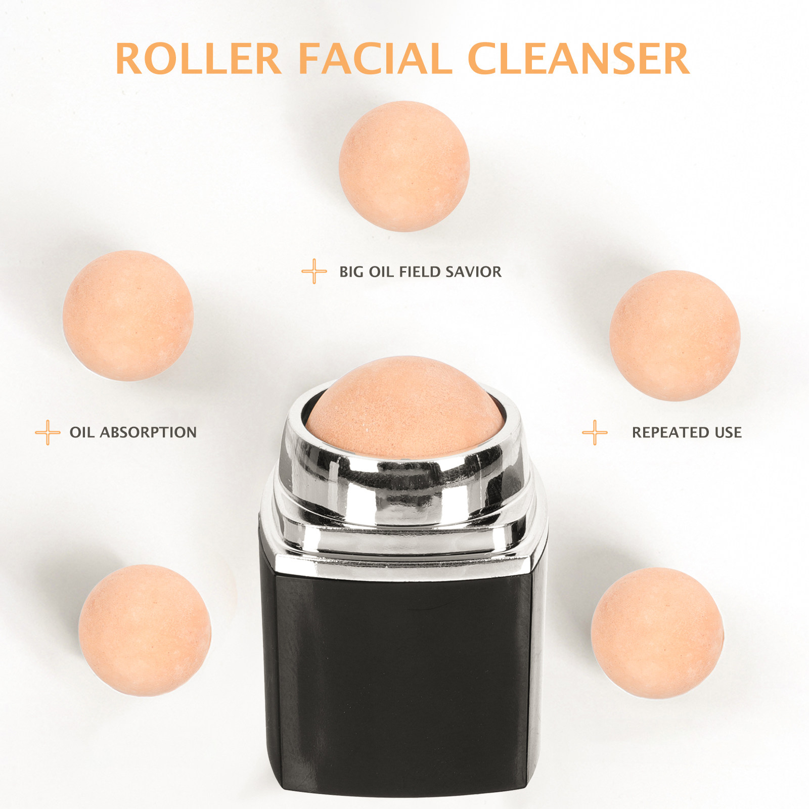 1Pcs Mini Volcanic Facial Oil  - Skincare Oil Control のレビューと価格
