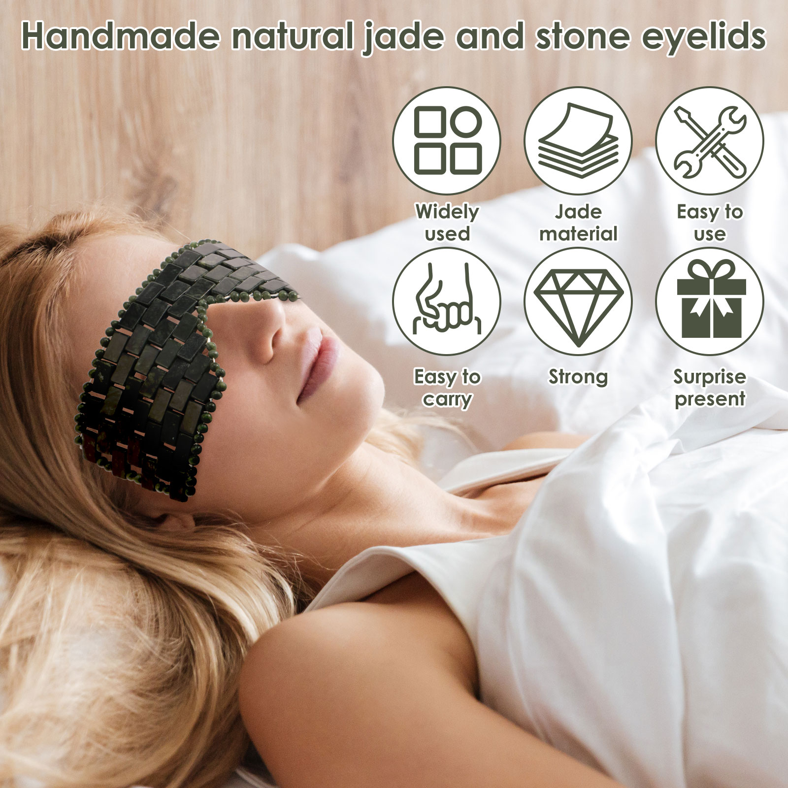 Jade Eye Mask Portable Jade St - Skincare Indonesia のレビューと価格