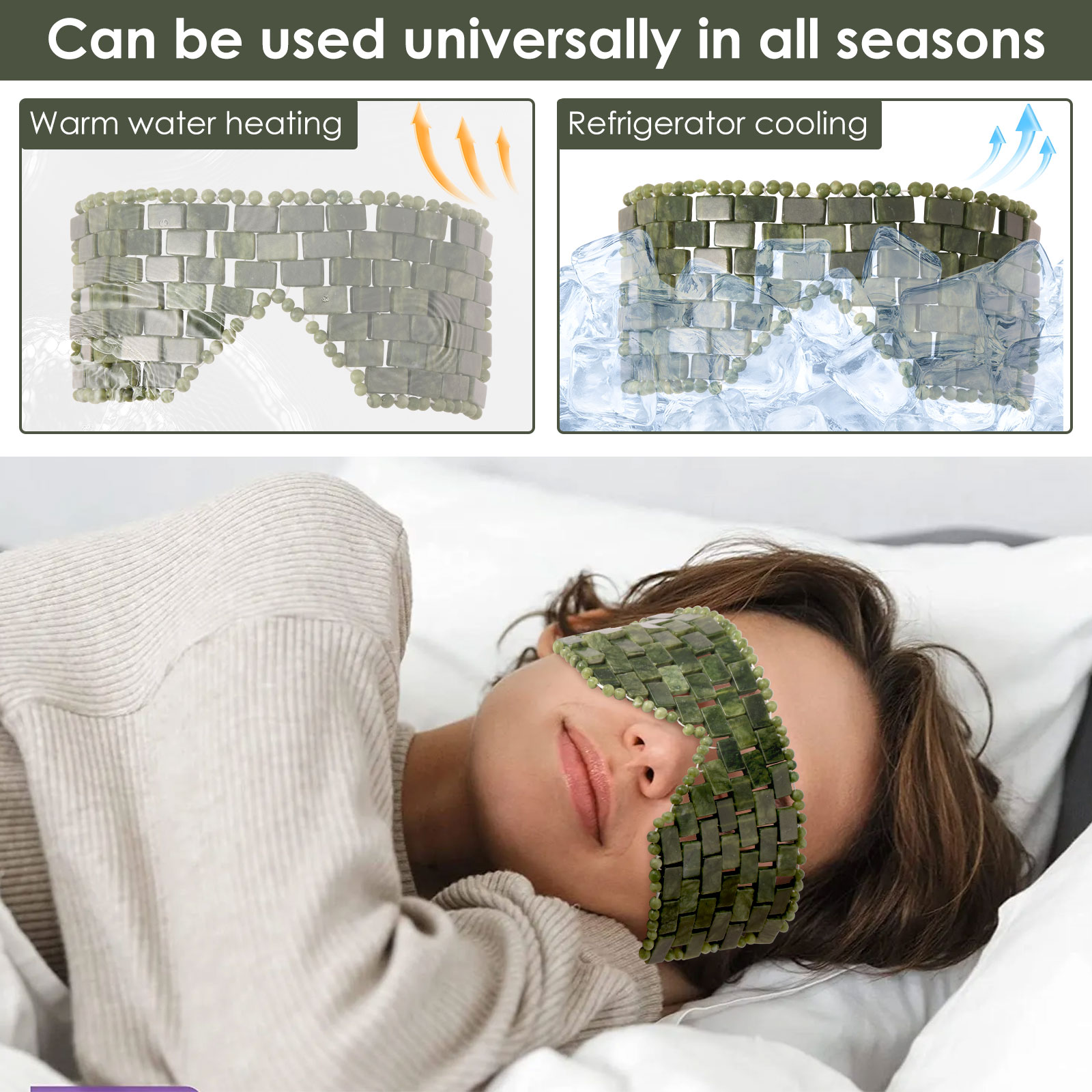 Jade Eye Mask Portable Jade St - Skincare Indonesia のレビューと価格