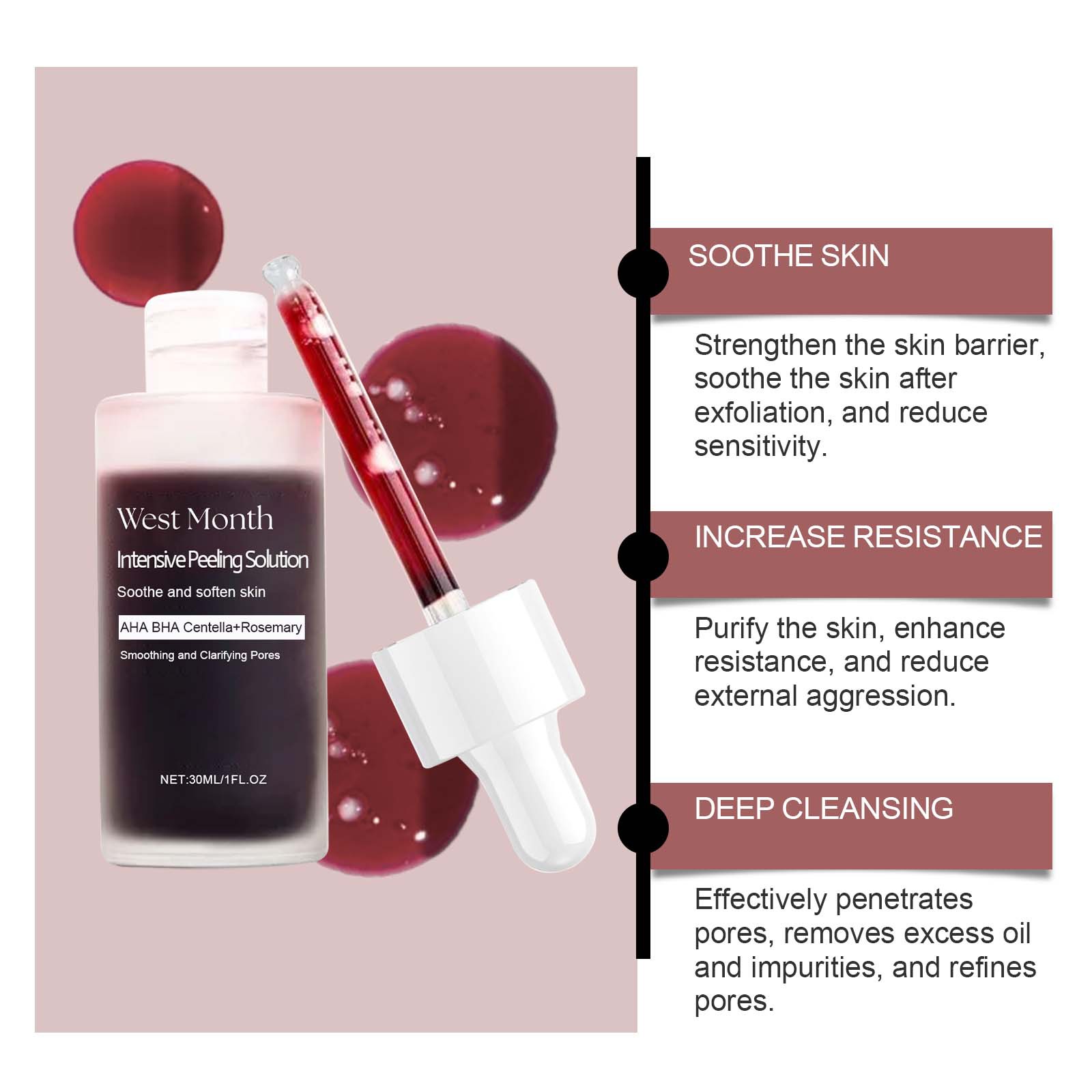 Peeling Face Serum Fruit Acid  - Azelaic Acid Serum のレビューと価格