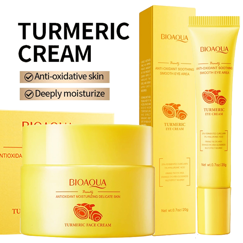 BIOAQUA Turmeric Skin Care Set - Skincare Oil Control のレビューと価格
