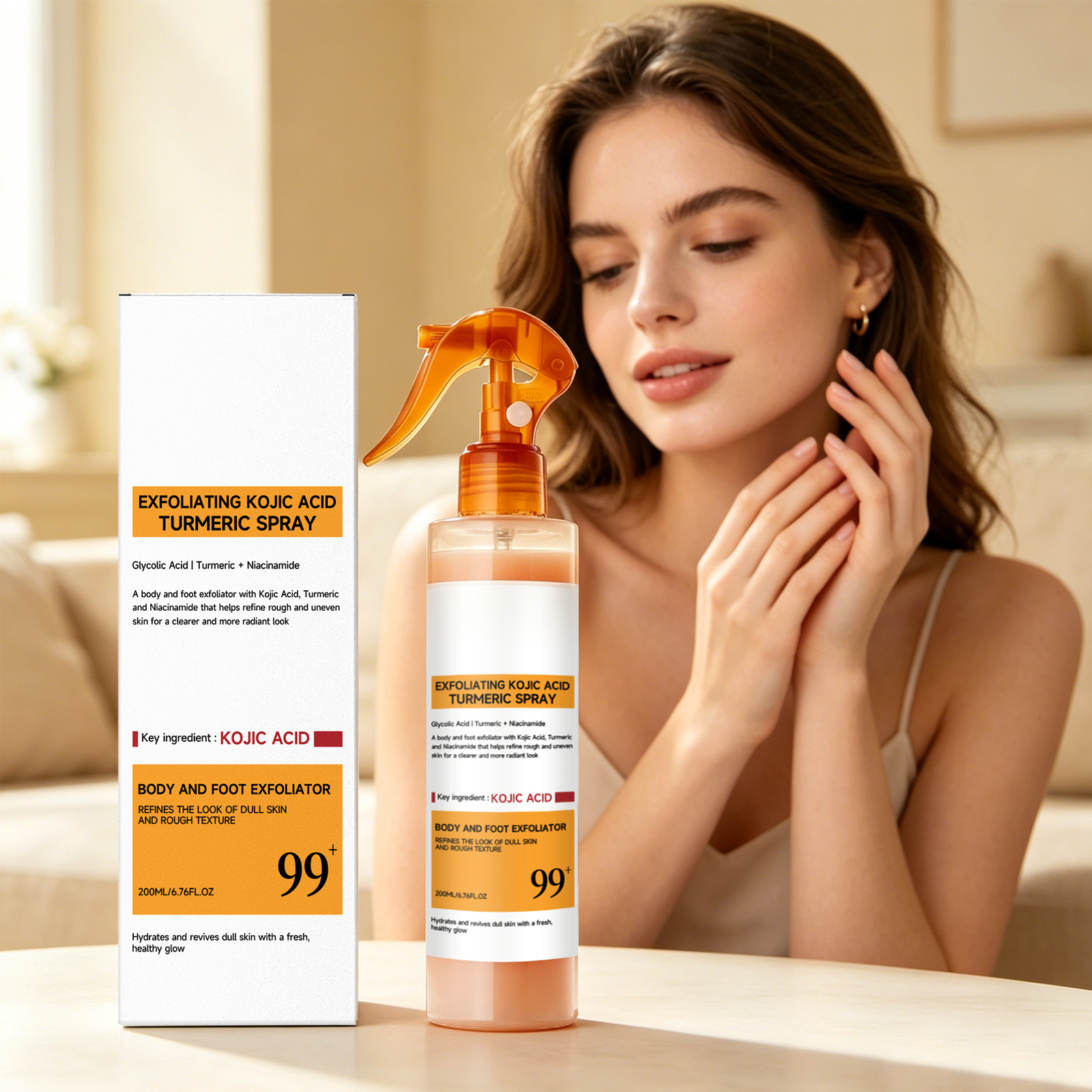 Kojic Acid Turmeric Care Spray - Skincare Niacinamide のレビューと価格