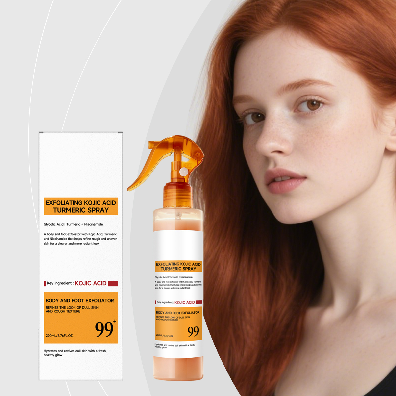 Kojic Acid Turmeric Care Spray - Skincare Niacinamide のレビューと価格