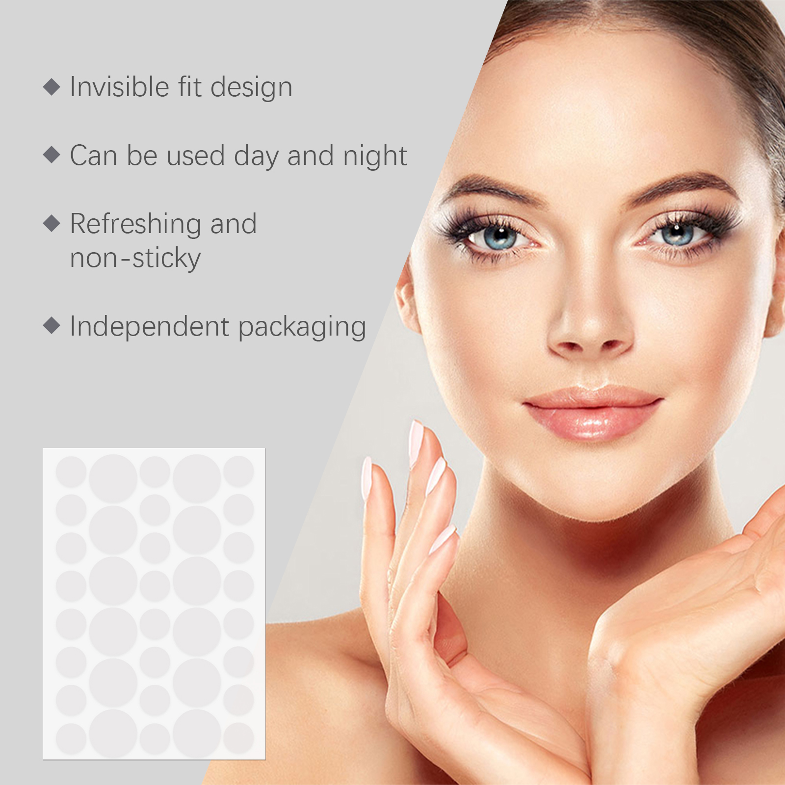 Snail pimple patches Improve W - Skincare Oil Control のレビューと価格