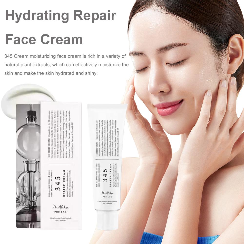 345 Relief Cream Moisturizer F - Skincare Niacinamide のレビューと価格