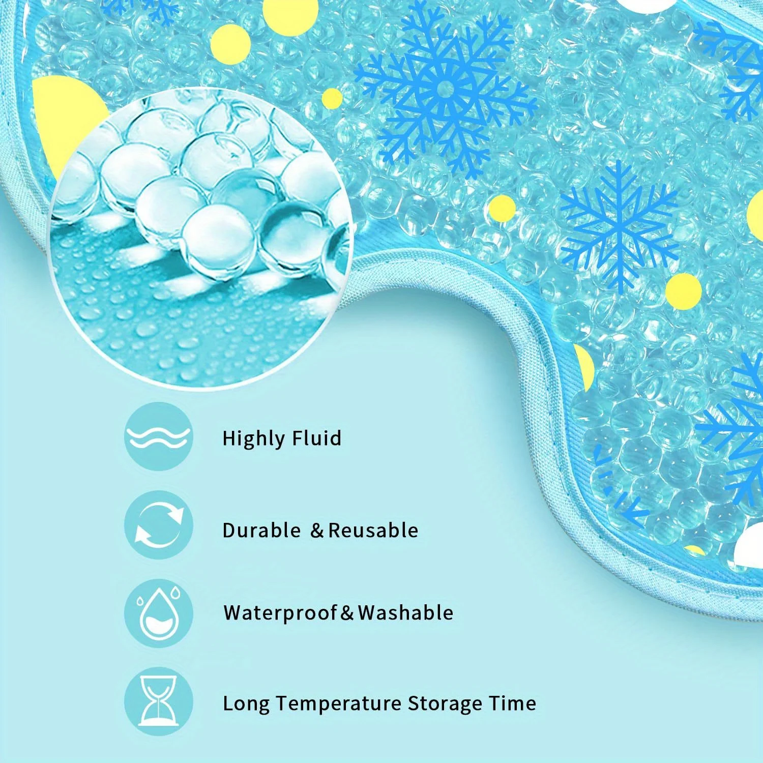 Cooling Eye Mask with Gel Bead - Skincare Indonesia のレビューと価格