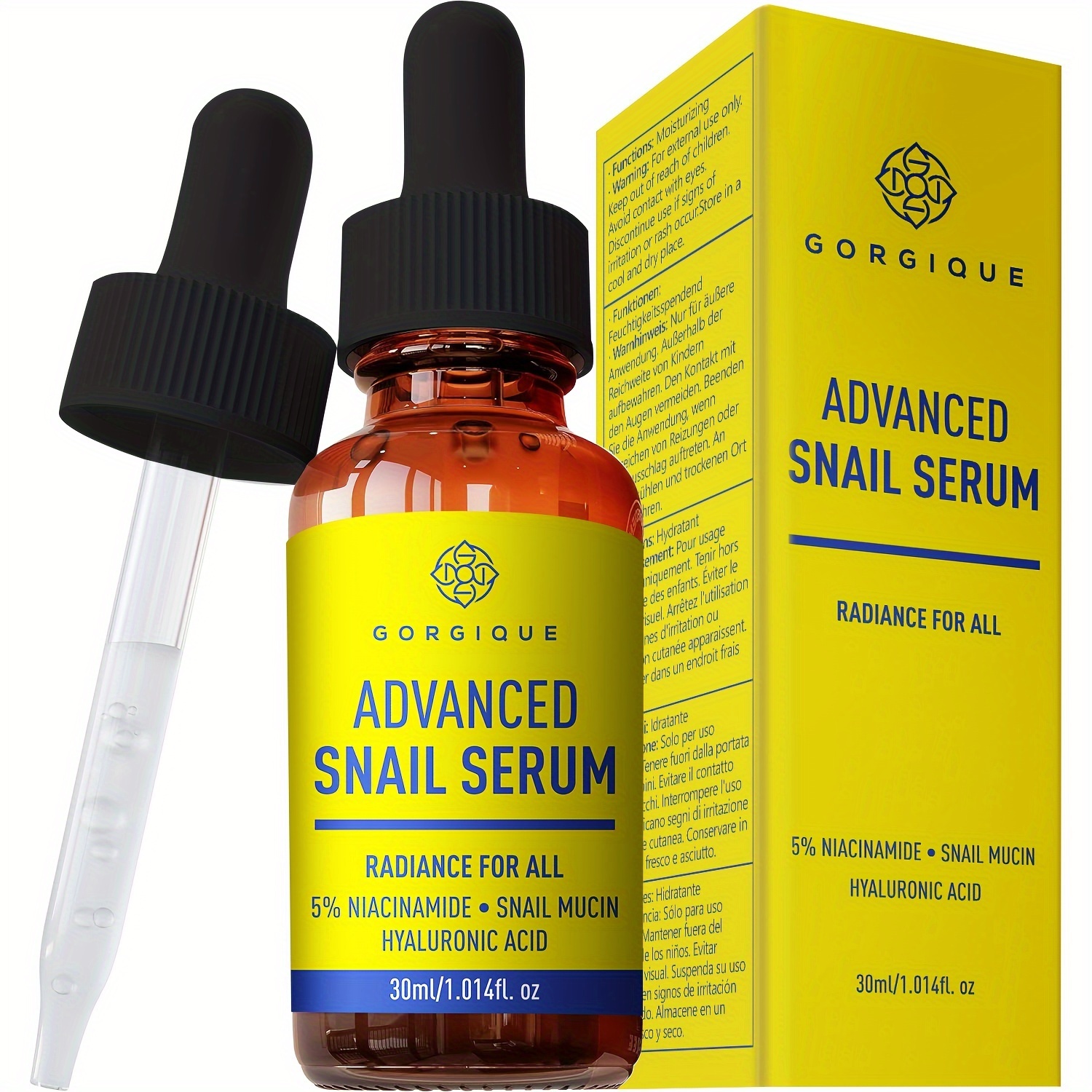 5% Niacinamide Snail Mucin 97. - Snail Mucin Essence のレビューと価格