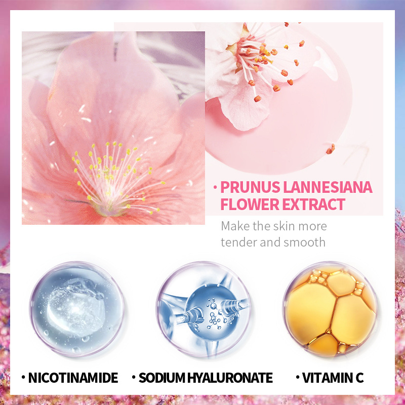 LAIKOU 8Pcs Sakura Facial Skin - Skincare Niacinamide のレビューと価格